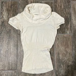 Express cowl neck tee, XS